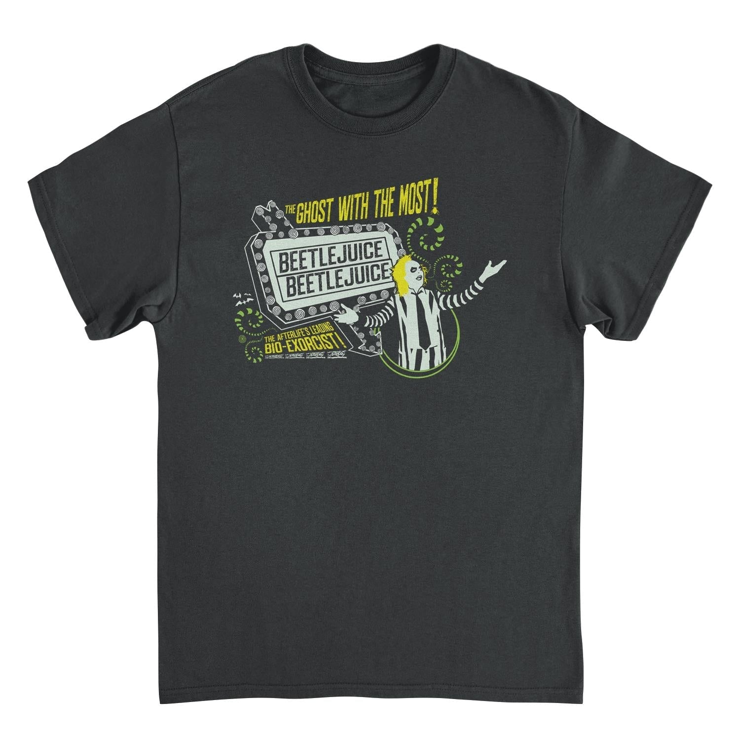 Beetlejuice The Ghost with the Most Black T-Shirt