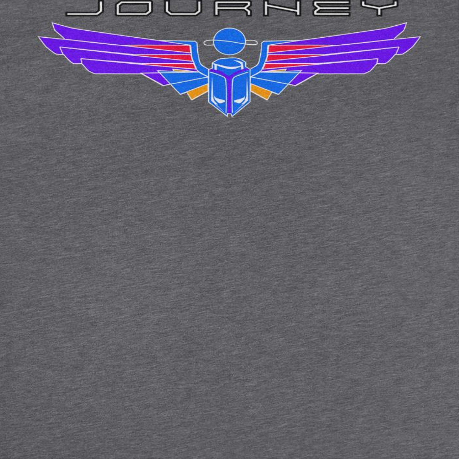 Journey Color Line Scarab Dark Heather Gray T-Shirt