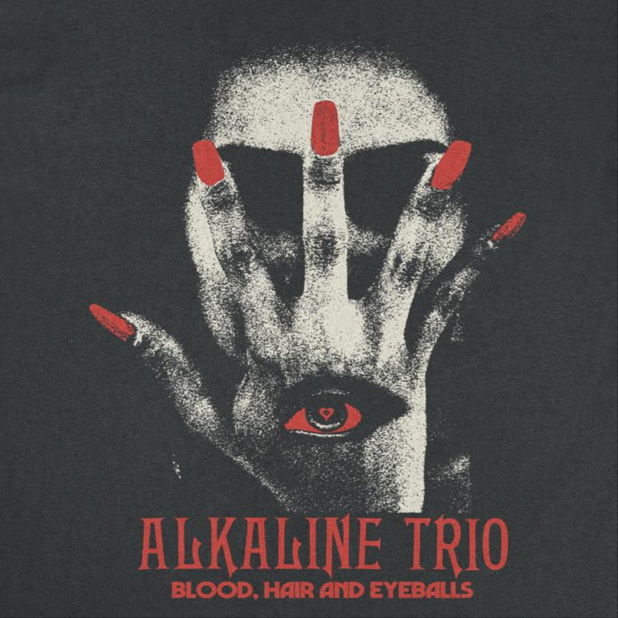 Alkaline Trio Band BHE 4Hand Black T-Shirt