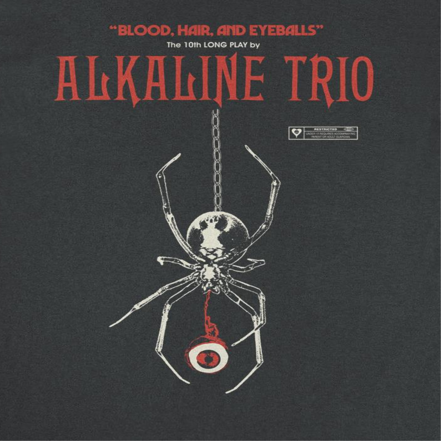 Alkaline Trio BHE Spider Black Band T-Shirt