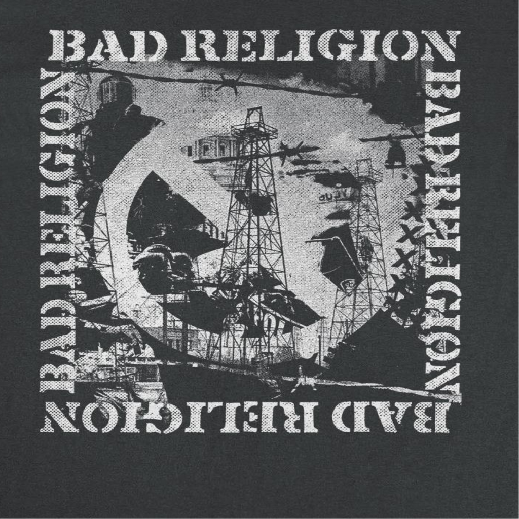 Bad Religion Band This Is Hell Front Black T-Shirt