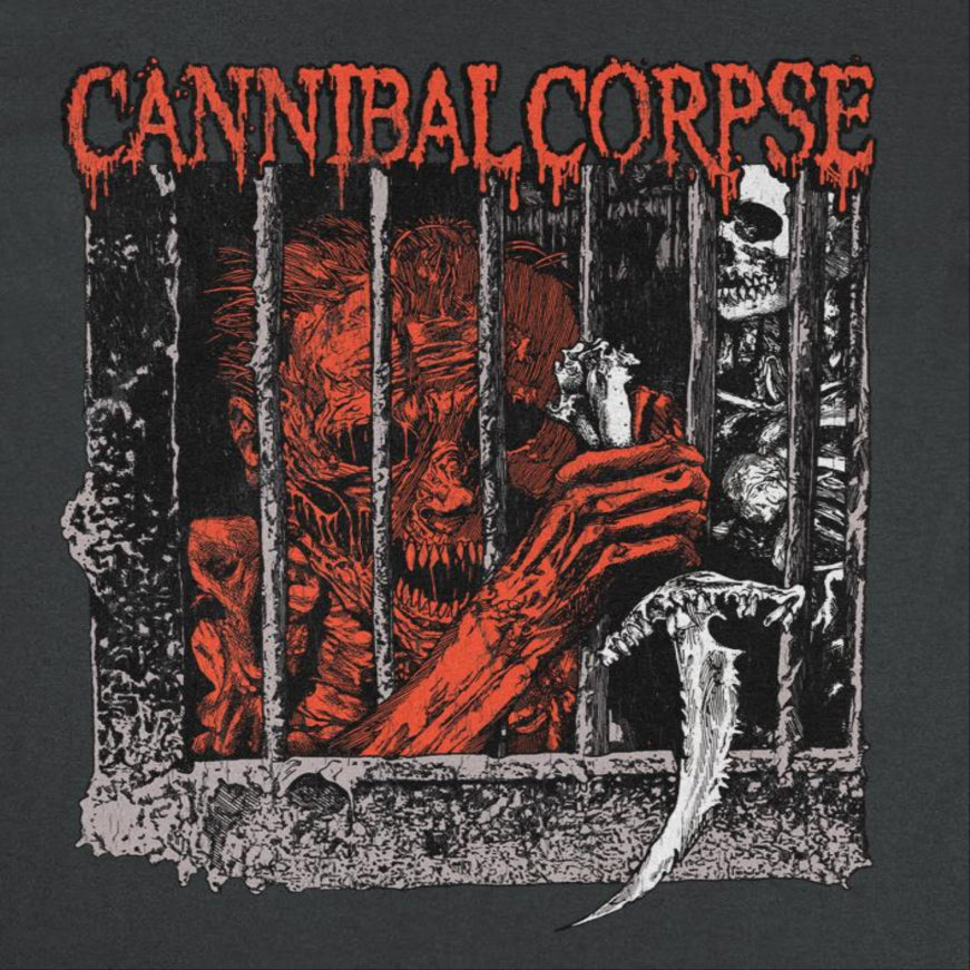 Cannibal Corpse Band Kill Cell Black T-Shirt
