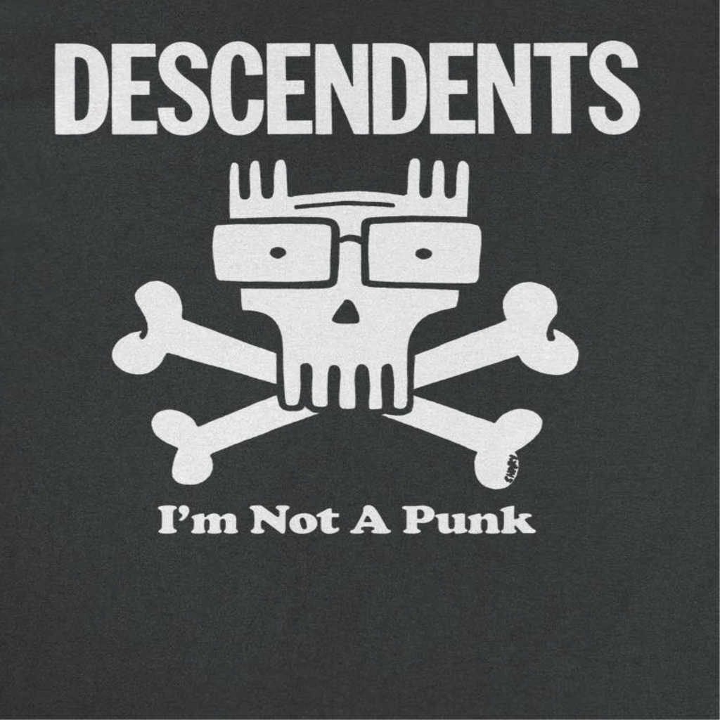 Descendents Band Not a Punk Black T-Shirt