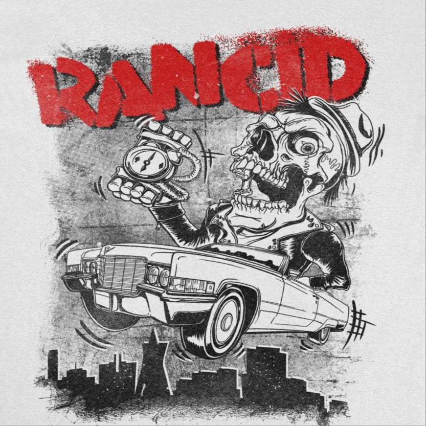 Rancid Cadillac White Band T-Shirt