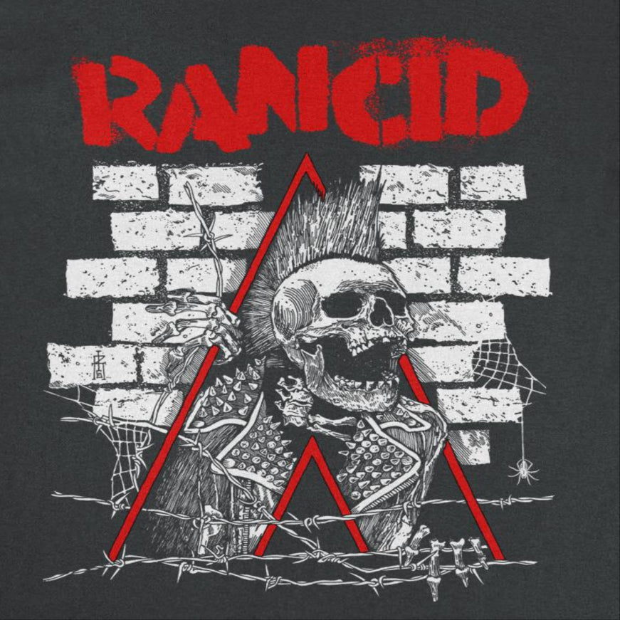 Rancid Band Crust Breakout Black T-Shirt