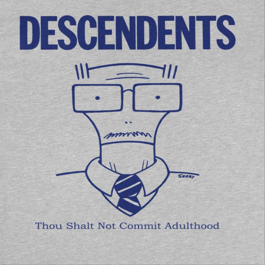 Descendents Commit Adulthood Light Grey T-Shirt