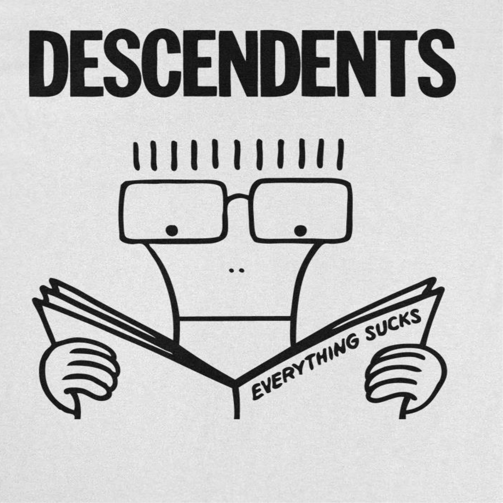 Descendents Everything Sucks White Band T-Shirt