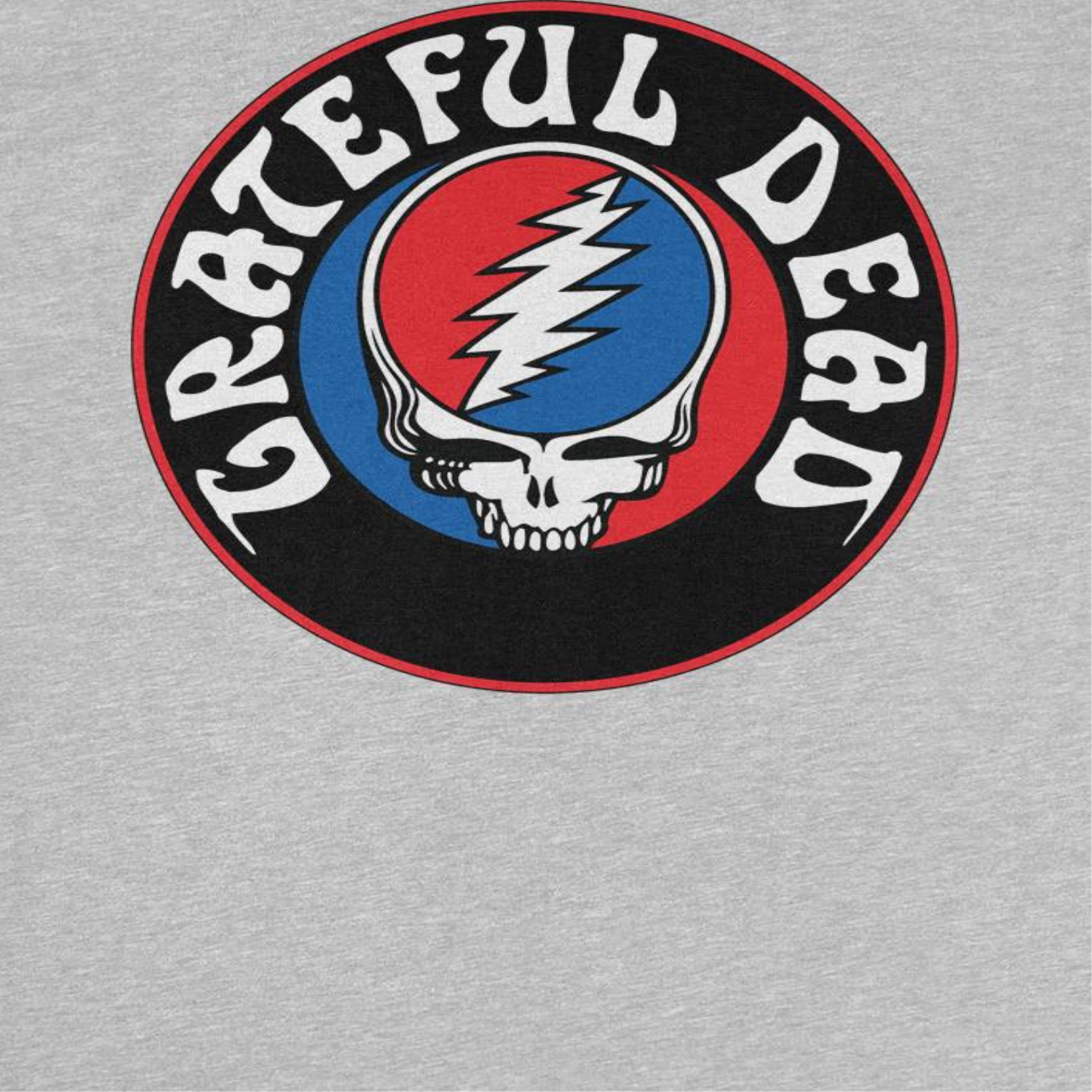 Grateful Dead GD Logo Heather Gray T-Shirt