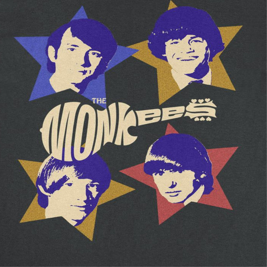 The Monkees Stars Band T-Shirt