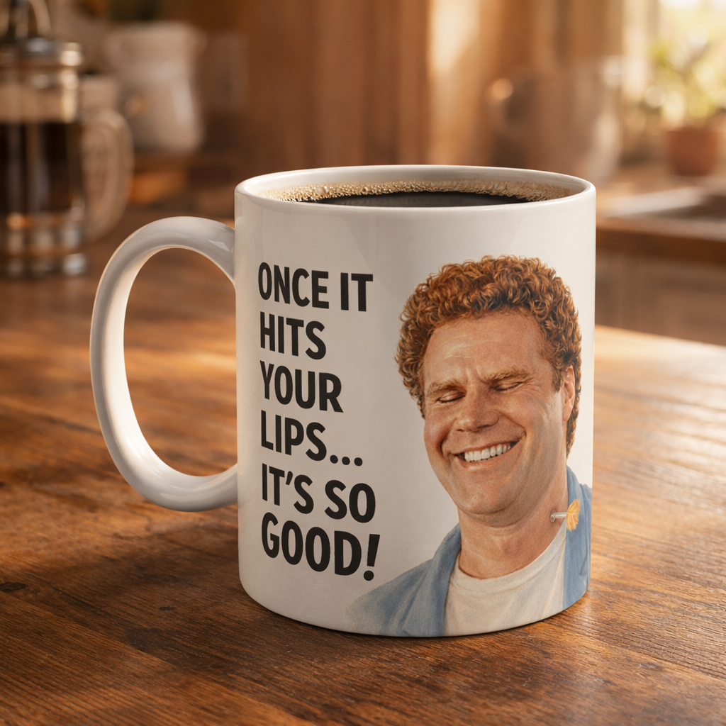 Original Underground Once It Hits Your Lips It's So Good White Mug