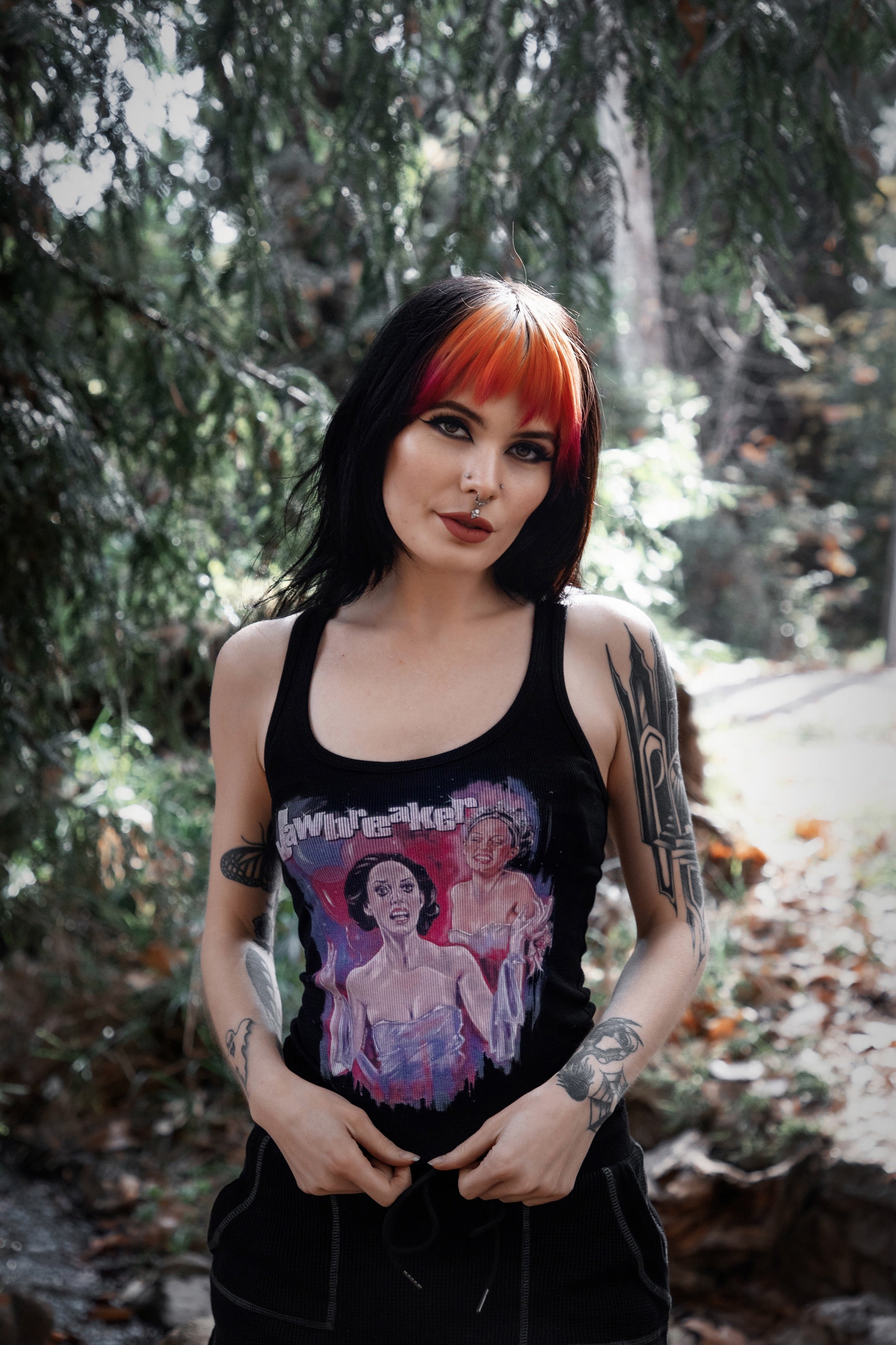 Vera's Eyecandy Jawbreaker Ribbed Tank Top