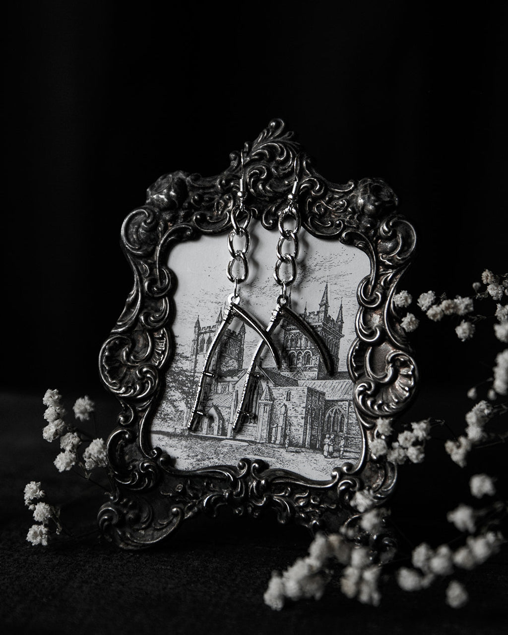 The Pretty Cult Scythe Earrings
