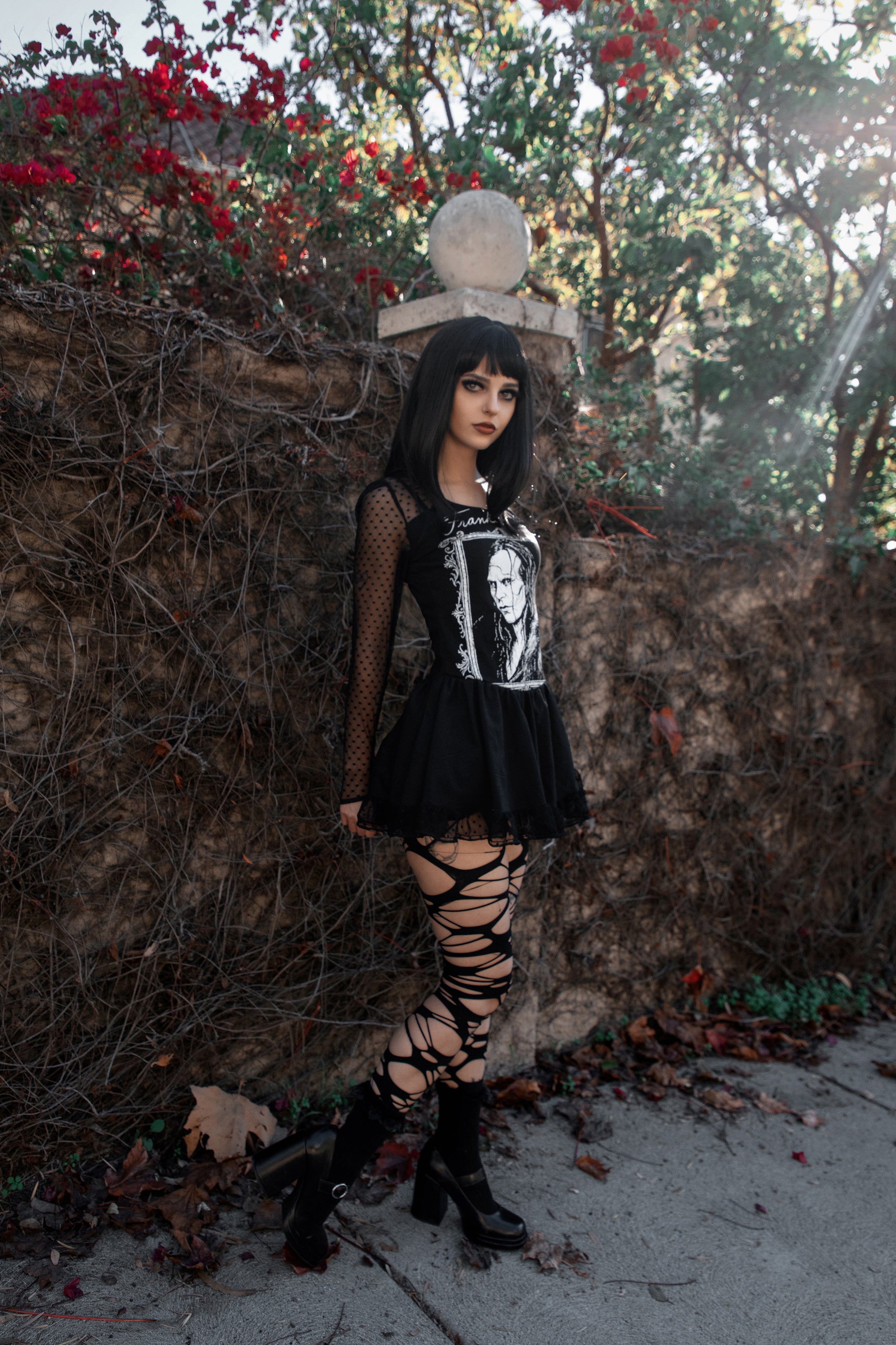 Vera's Eyecandy A Leaf For Me Frankenstein Ballerina Dress