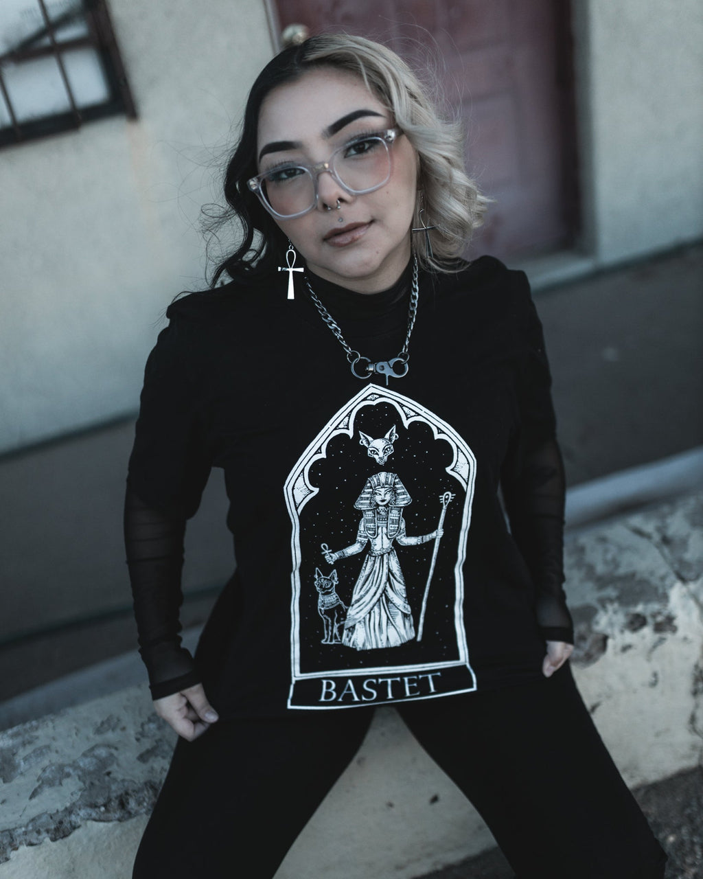 The Pretty Cult Ankh Earrings