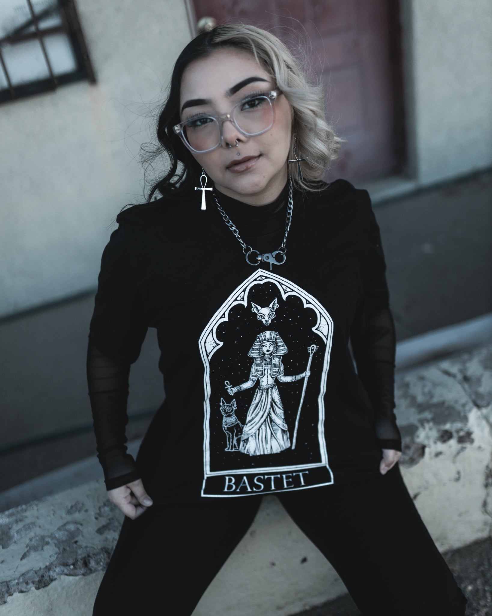 The Pretty Cult Ankh Earrings