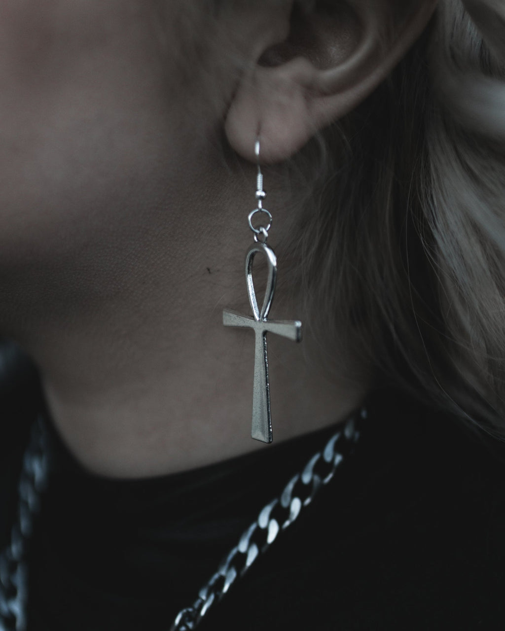 The Pretty Cult Ankh Earrings