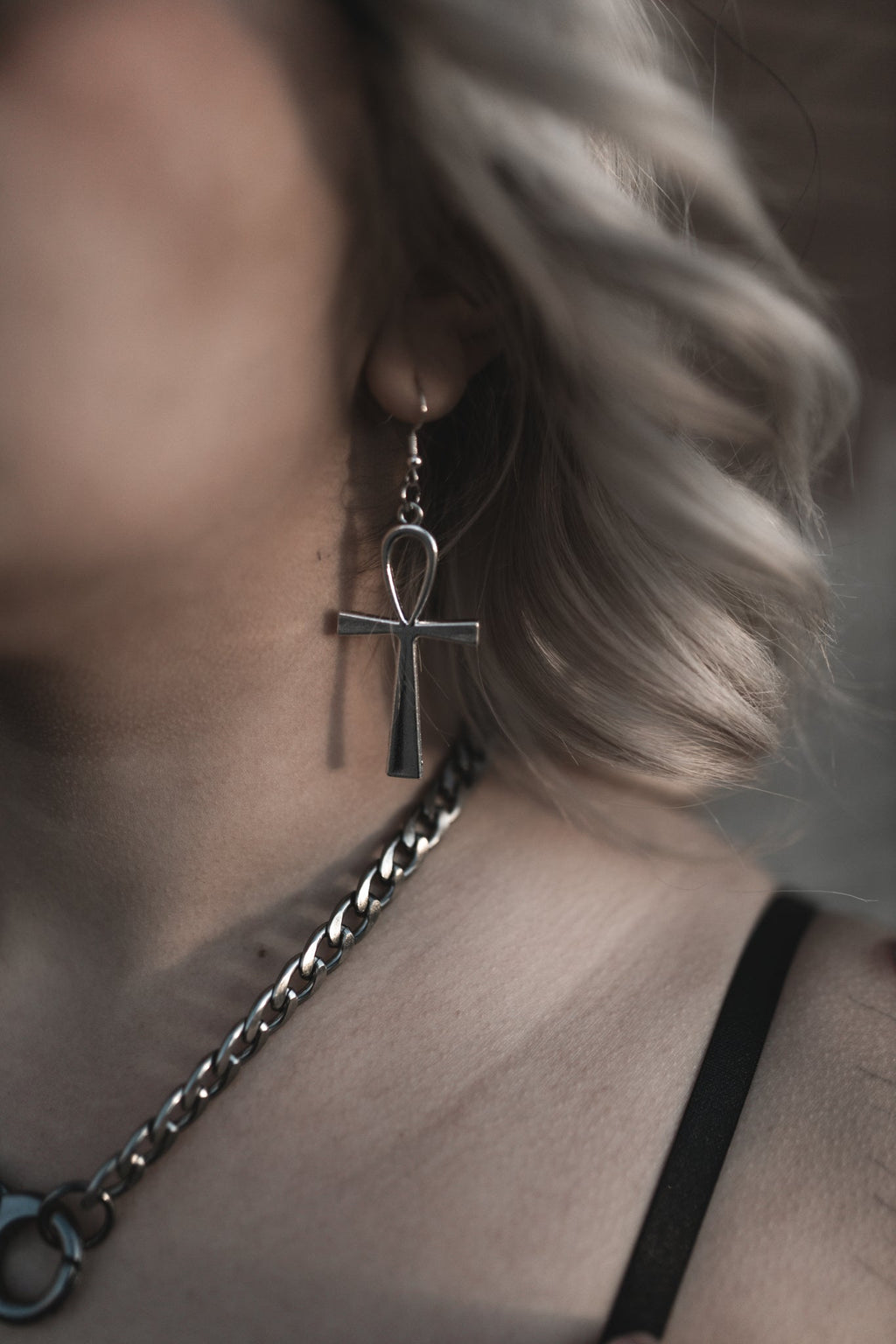 The Pretty Cult Ankh Earrings