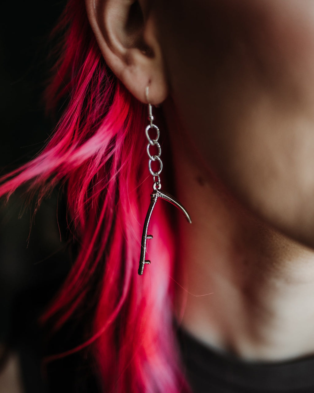The Pretty Cult Scythe Earrings