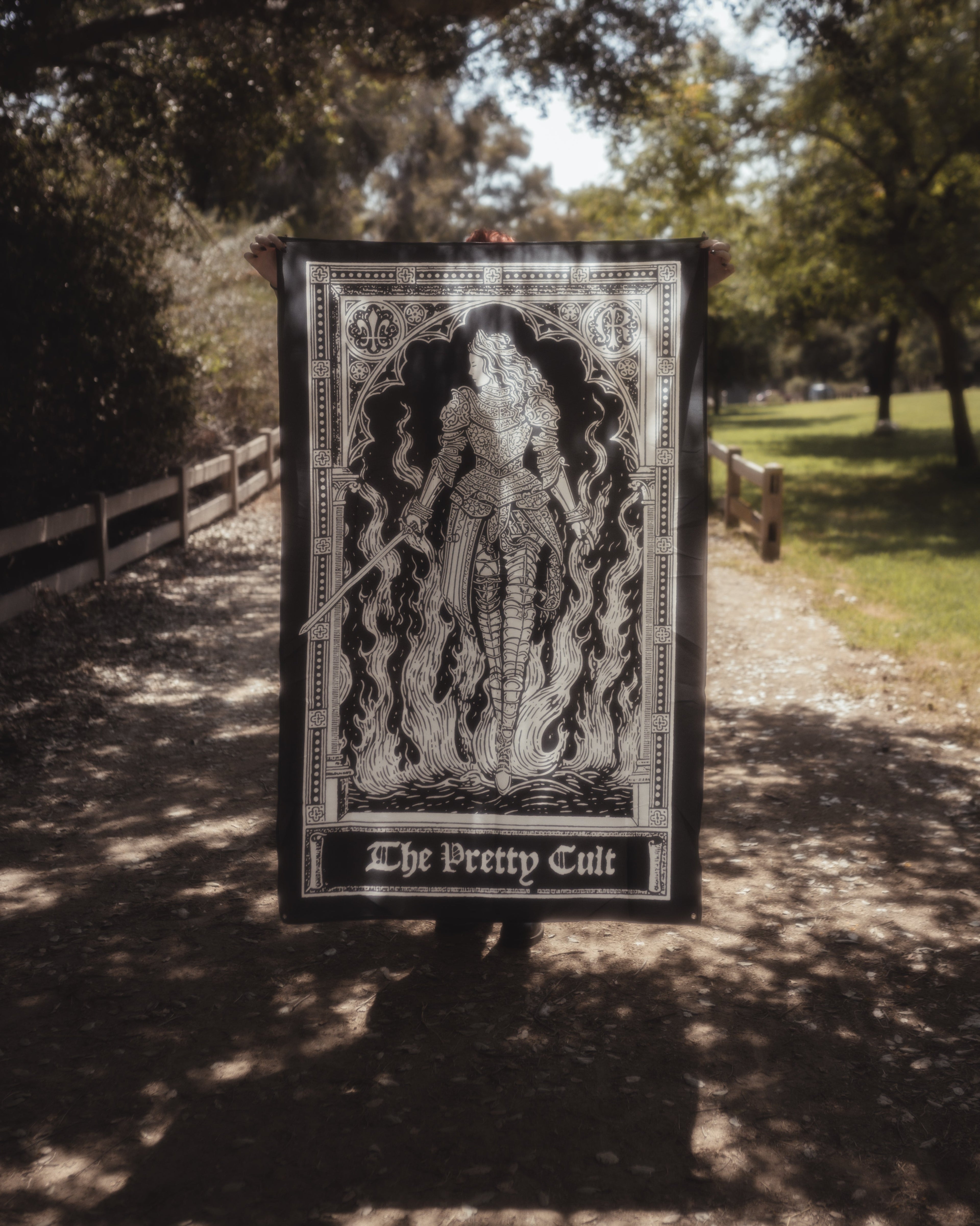 The Pretty Cult Joan Of Arc Tapestry