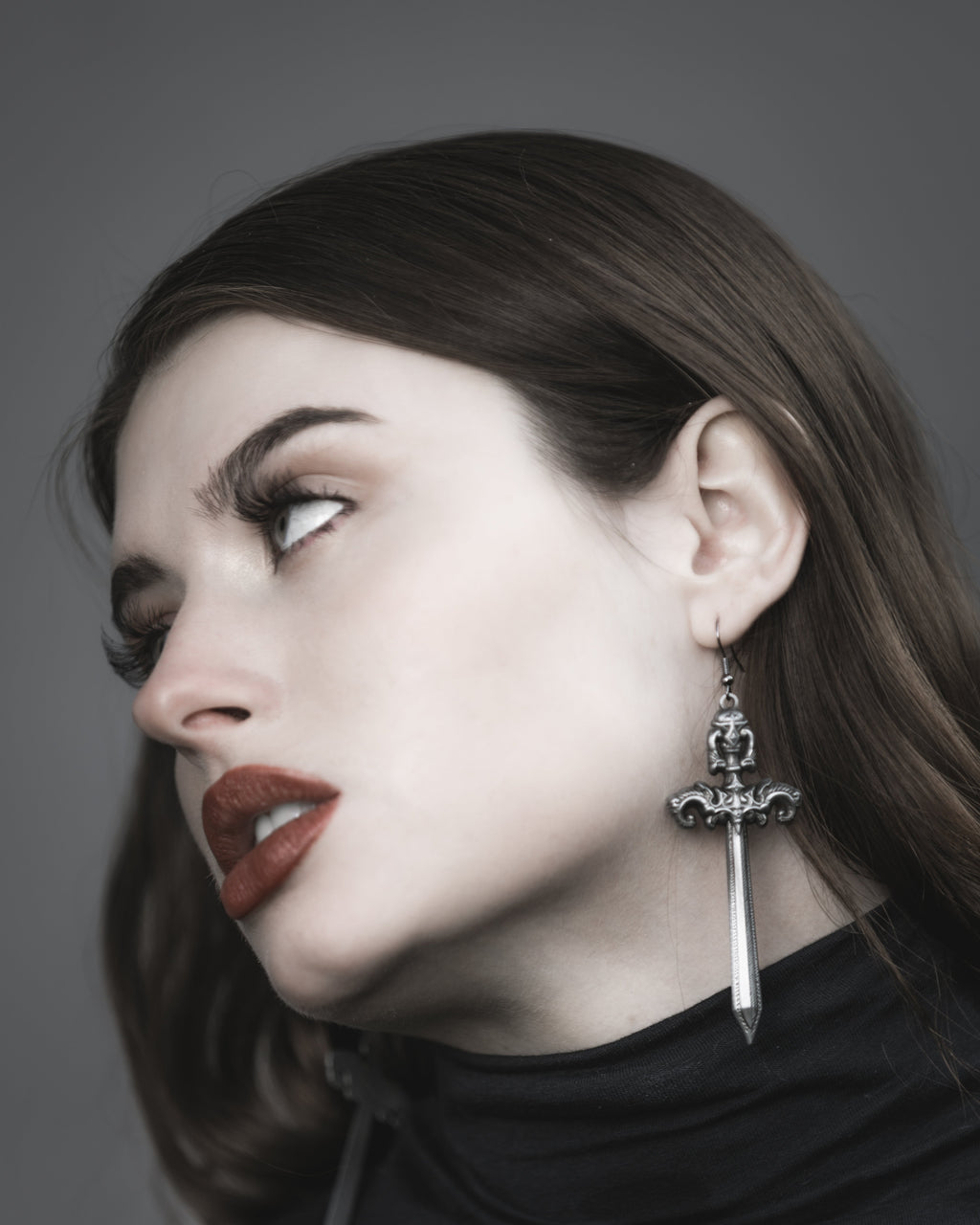 The Pretty Cult Woe Blade Earrings