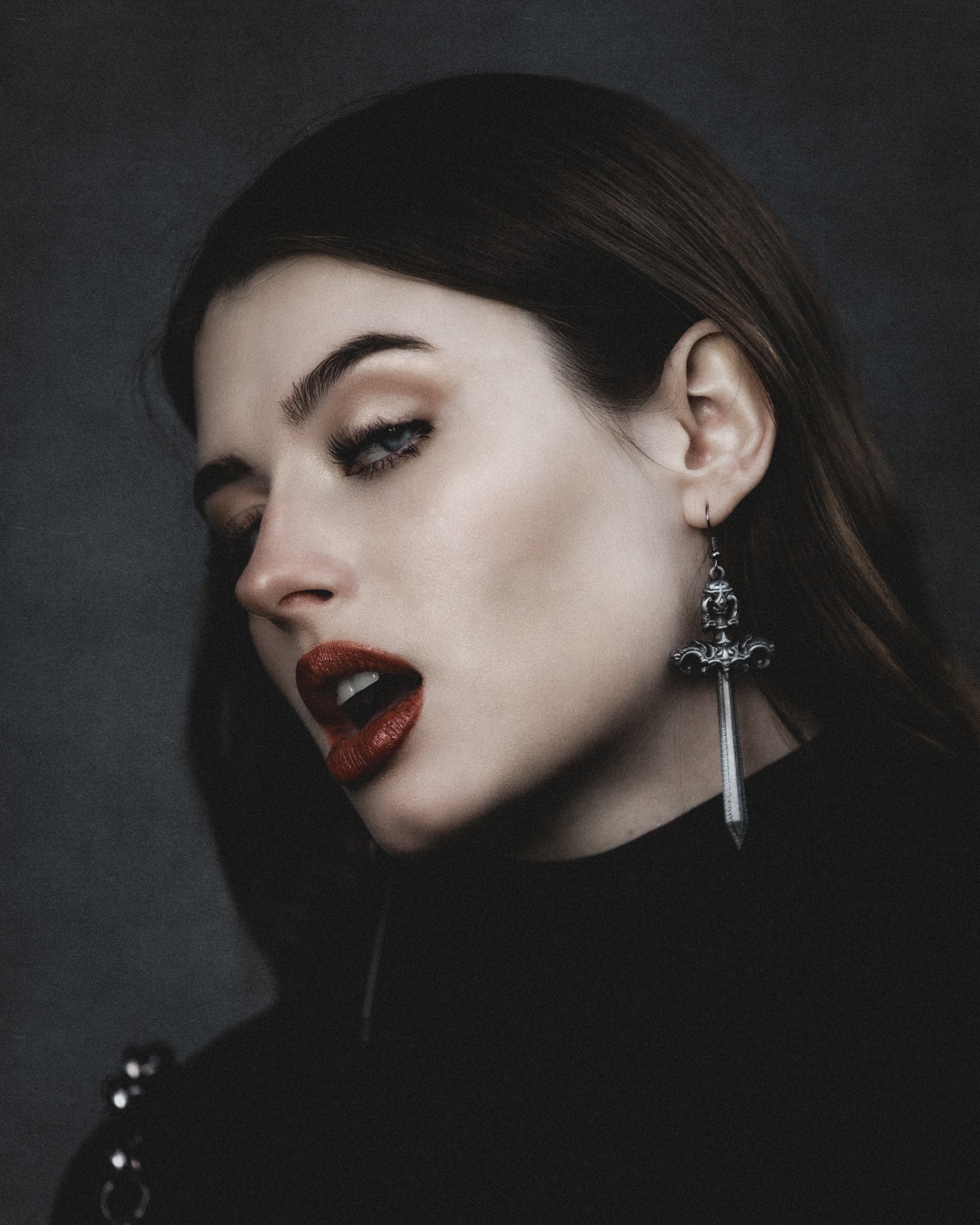The Pretty Cult Woe Blade Earrings