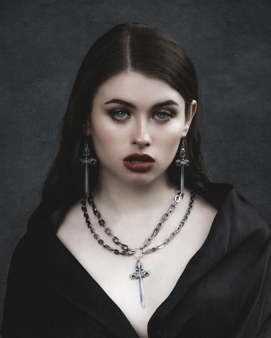 The Pretty Cult Woe Blade Necklace