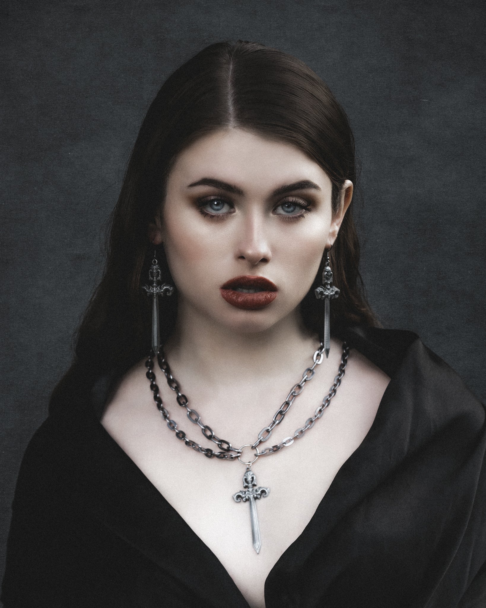 The Pretty Cult Woe Blade Necklace