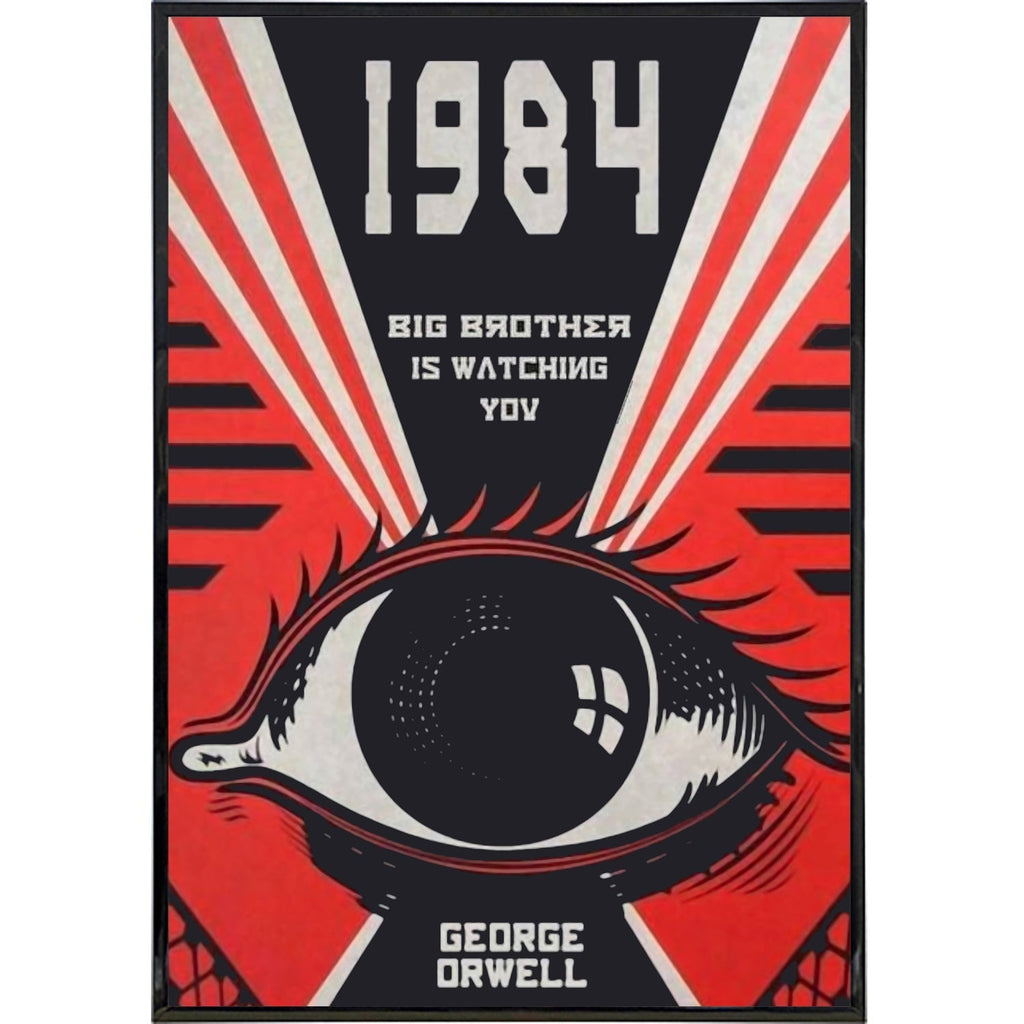 1984 George Orwell Cult Paperback Cover Print