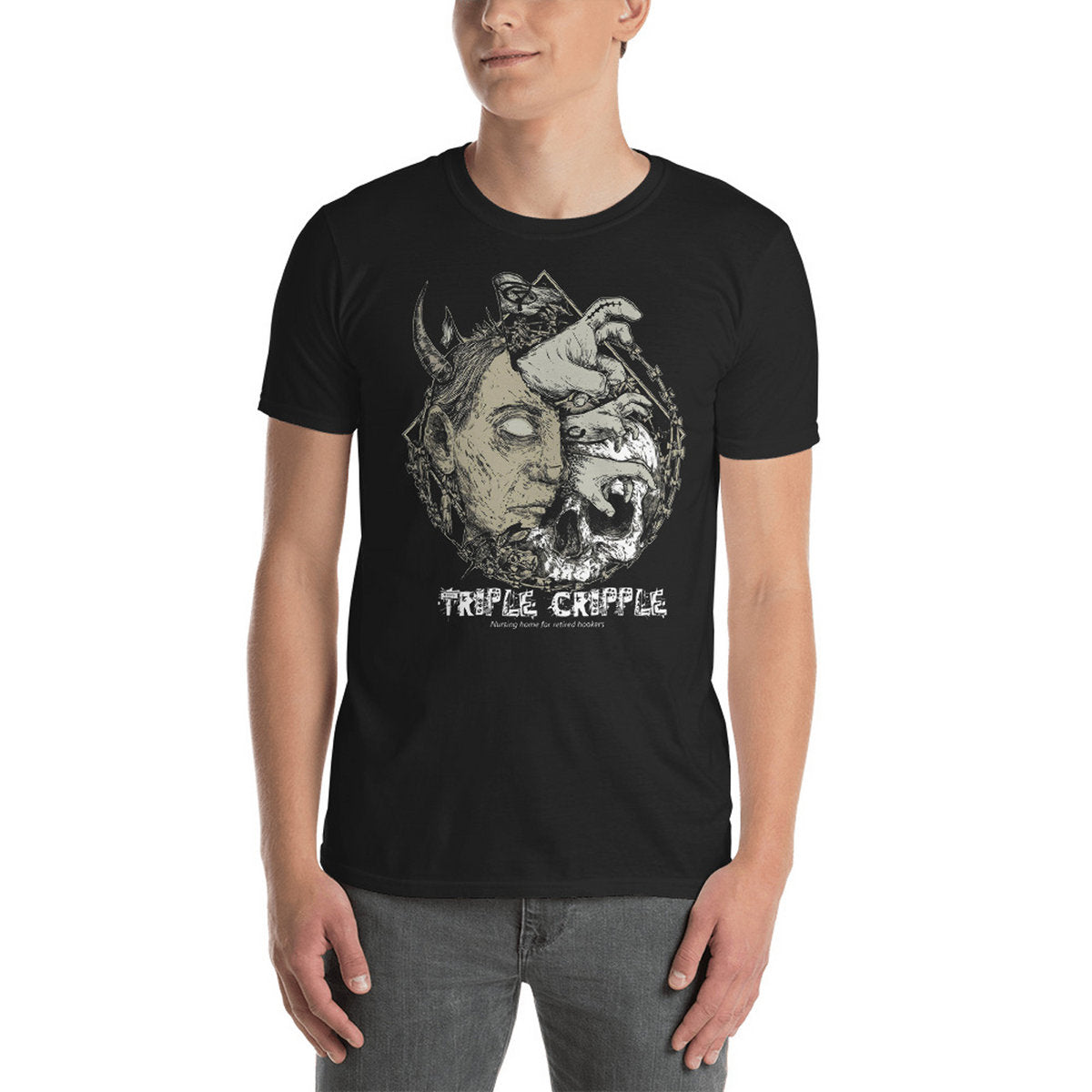 TRIPLE CRIPPLE - Nursing Home For Retired Hookers T-Shirt