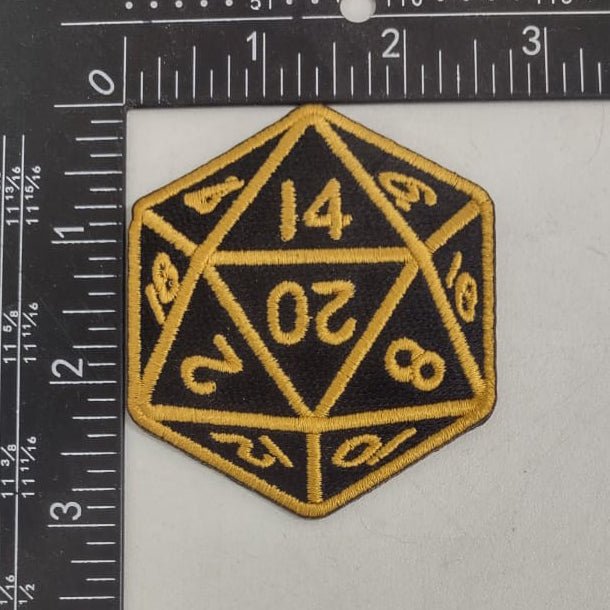 Original Underground 20 Sided Die Patch