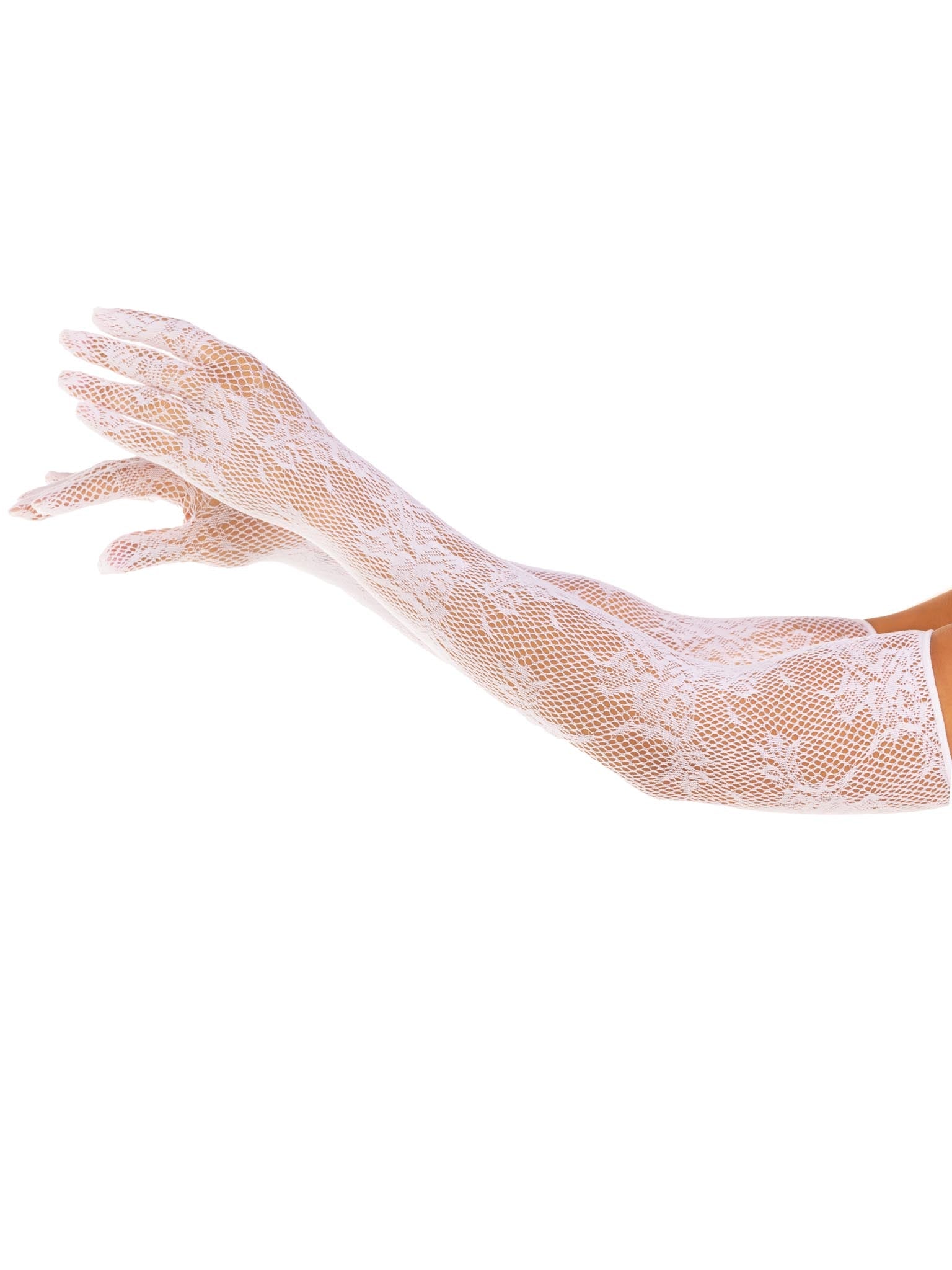 Leg Avenue Lace Opera Length Gloves