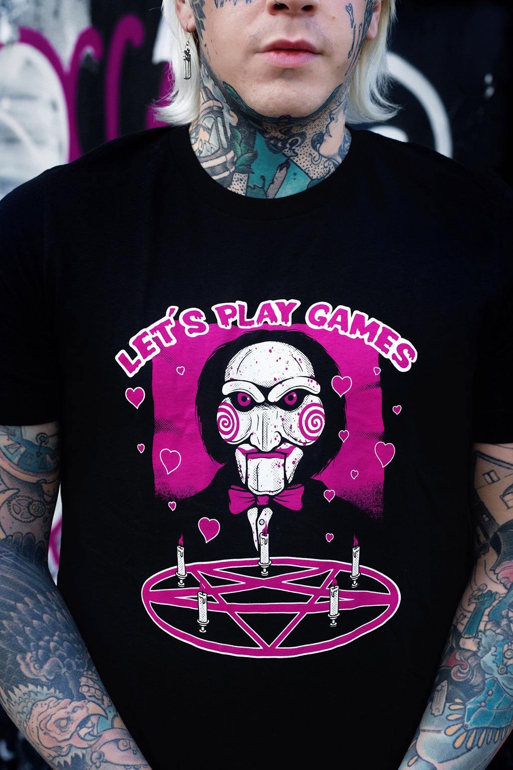 Vera's Eyecandy Jigsaw Horror Movie T-Shirt