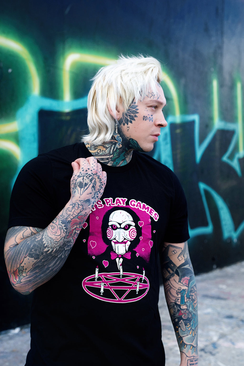 Vera's Eyecandy Jigsaw Horror Movie T-Shirt