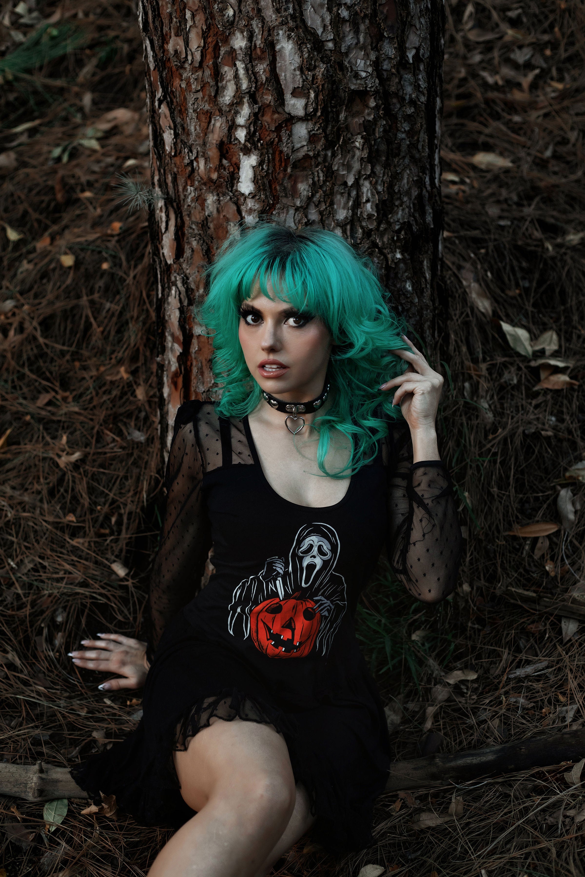 Vera's Eyecandy Don't Hang Up Ballerina Horror Dress