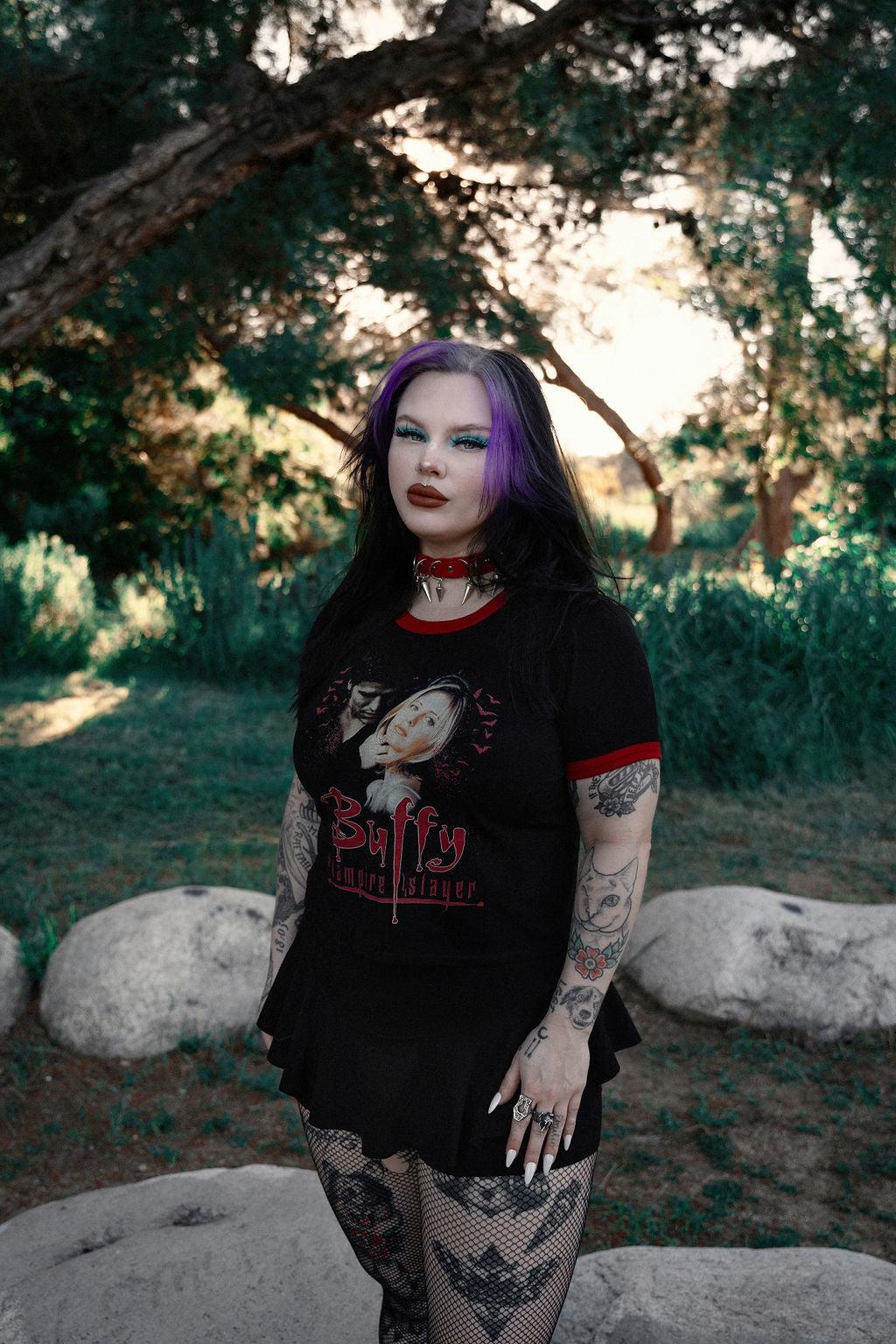 Vera's Eyecandy Buffy Ringer Tee (Limited Edition)