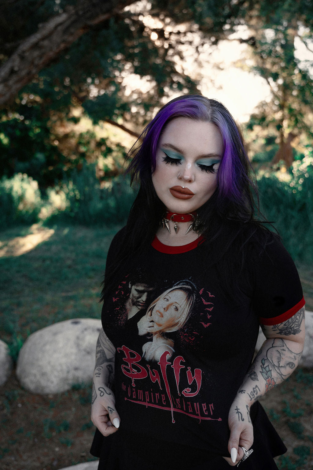 Vera's Eyecandy Buffy Ringer Tee (Limited Edition)