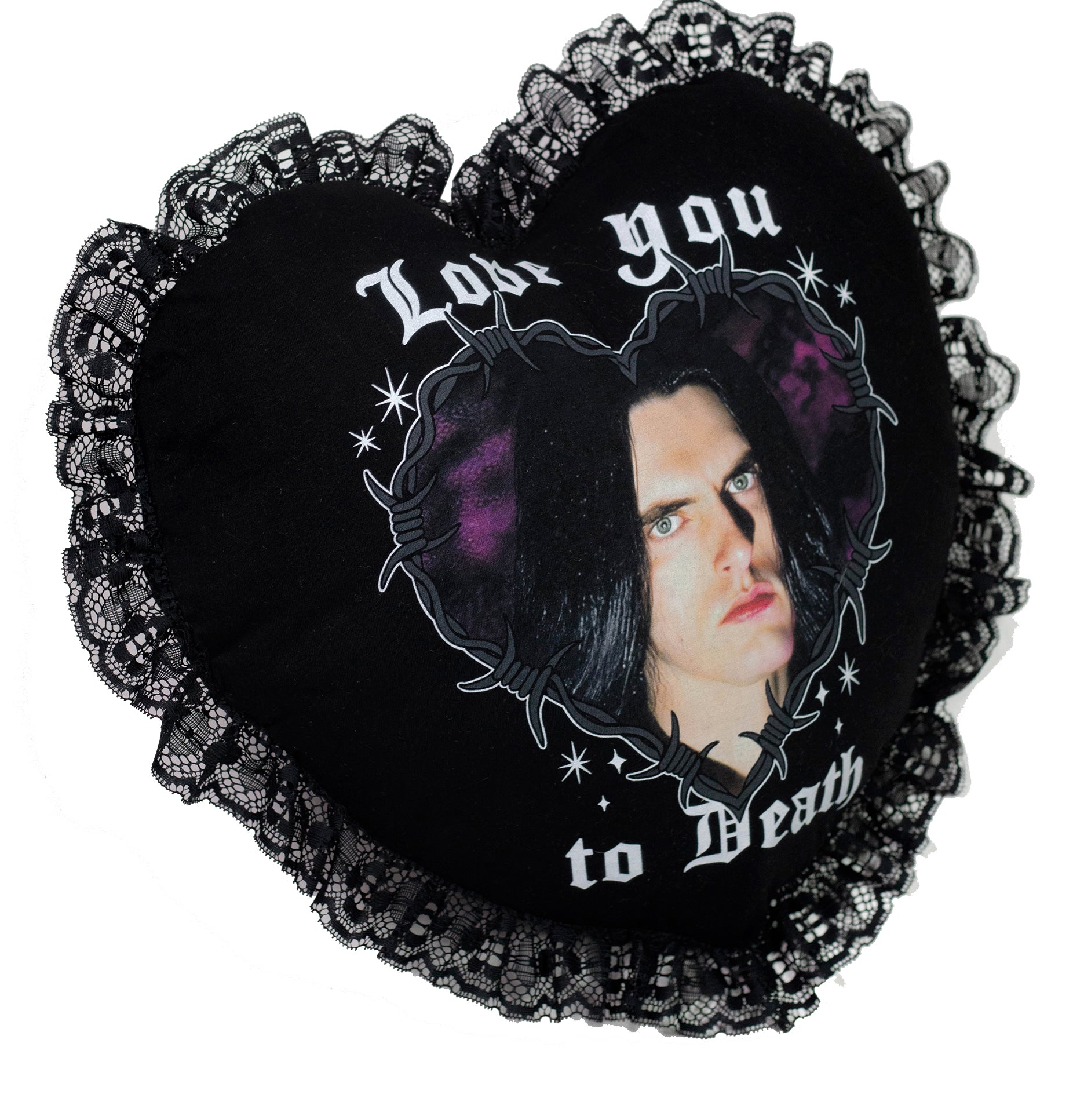 Vera's Eyecandy Peter Steele Love You To Death Throw Pillow