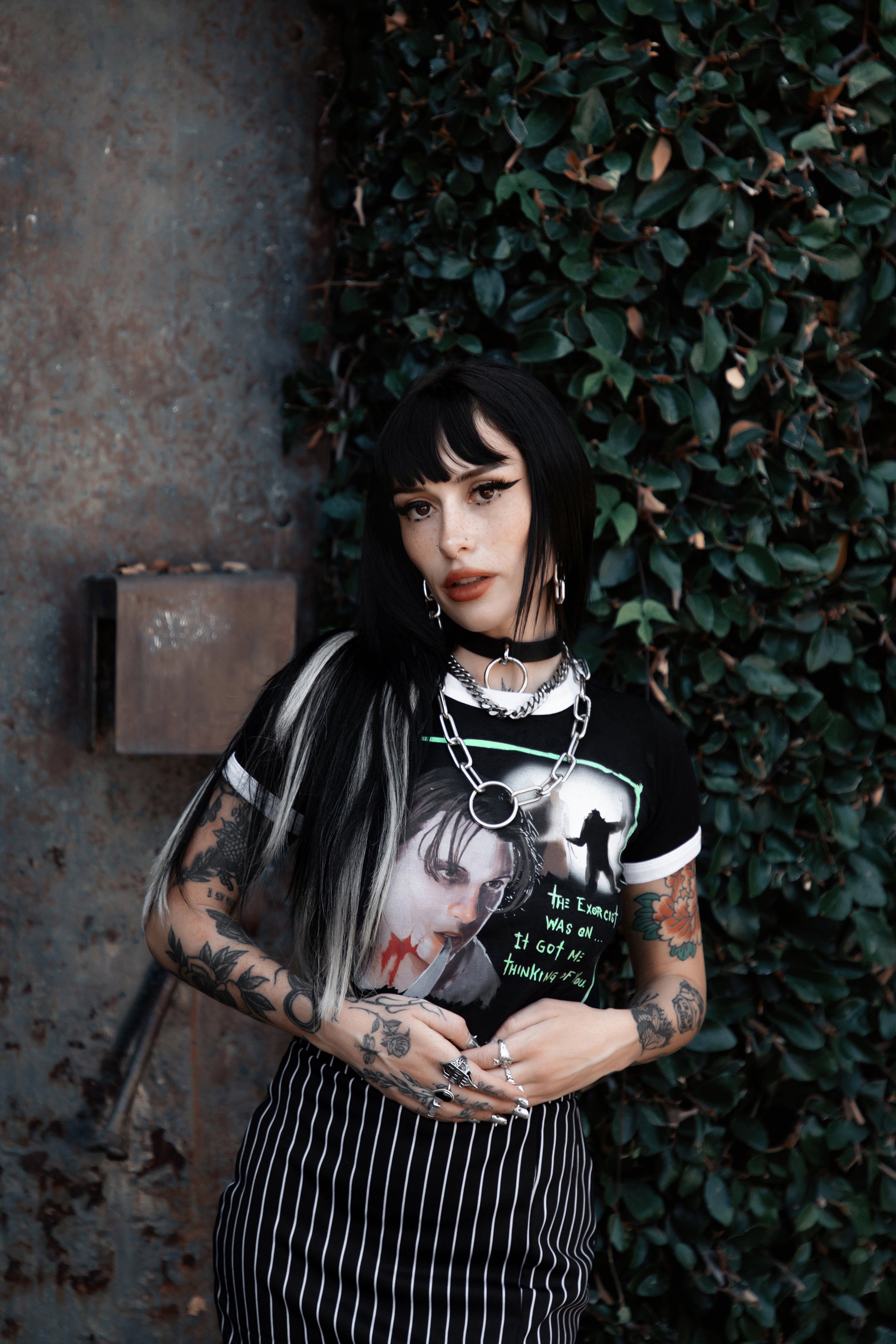 Vera's Eyecandy Scream Billy Loomis Ringer Tee