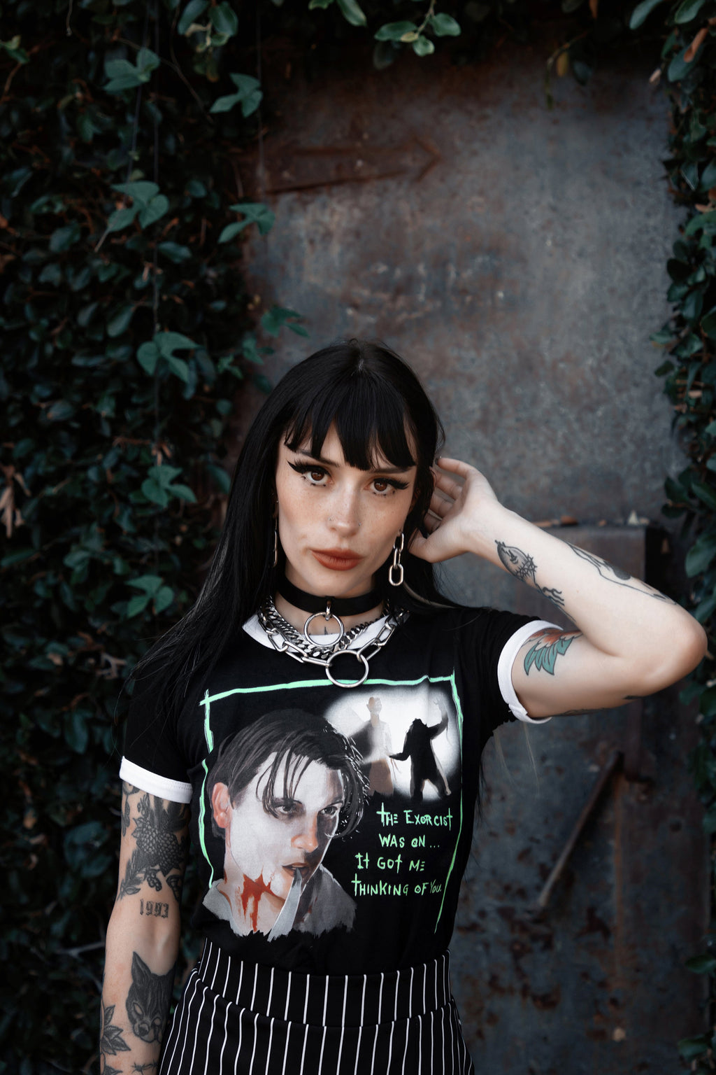 Vera's Eyecandy Scream Billy Loomis Ringer Tee