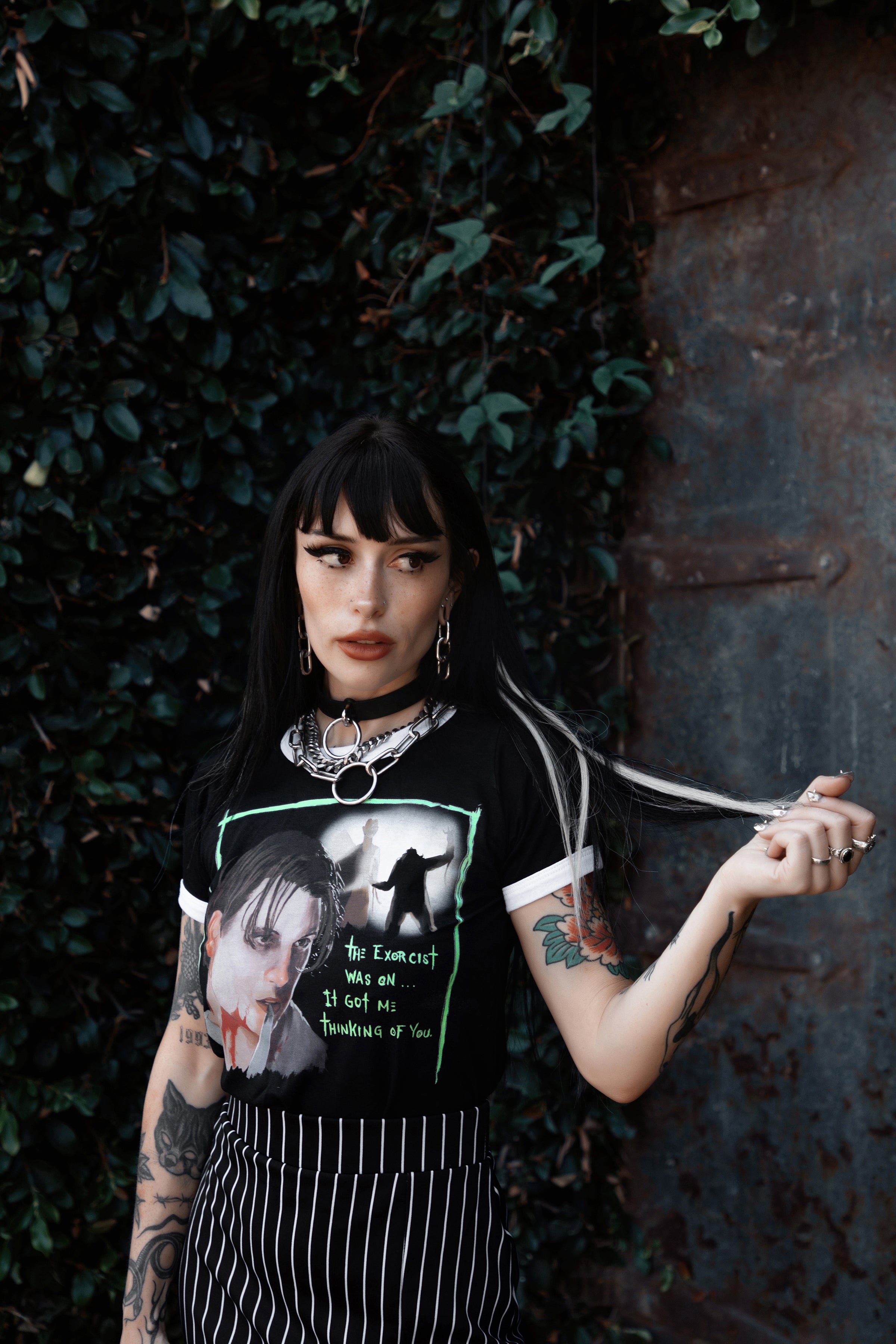 Vera's Eyecandy Scream Billy Loomis Ringer Tee