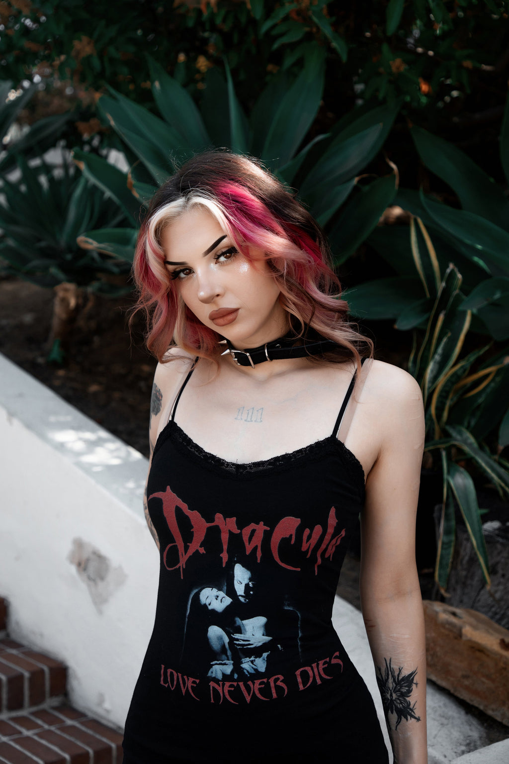 Vera's Eyecandy Dracula Love Never Dies Lace Strap Dress