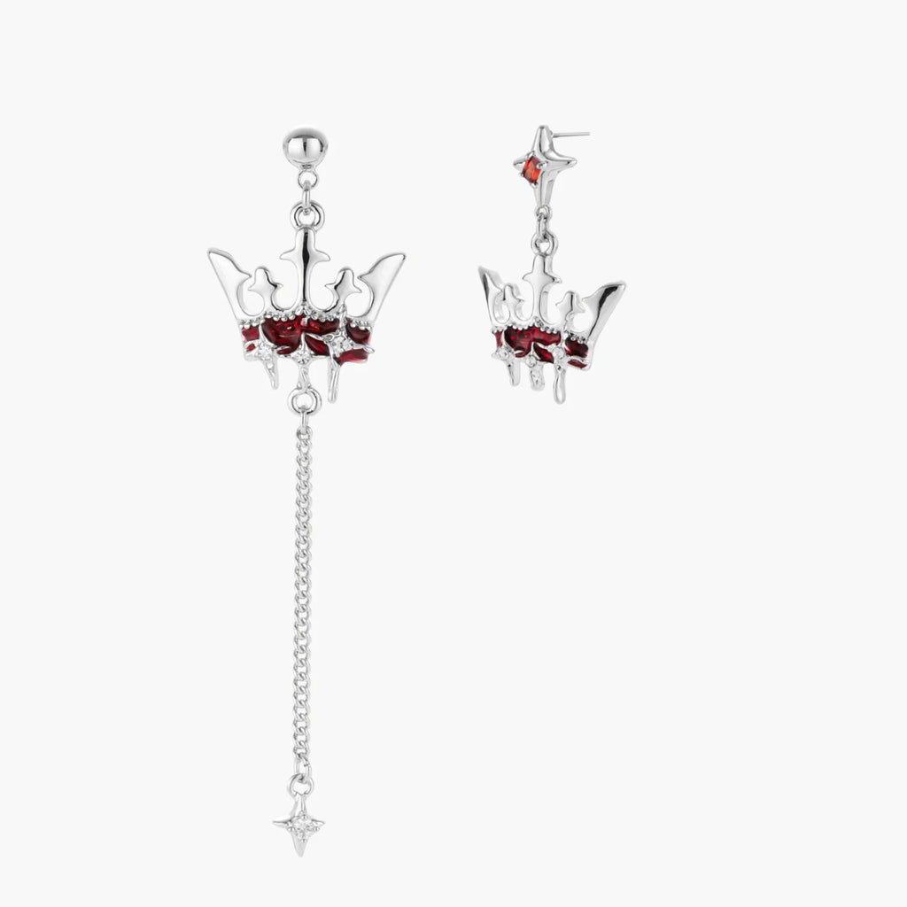 The Pretty Cult Royal Reliquary Crown Earrings