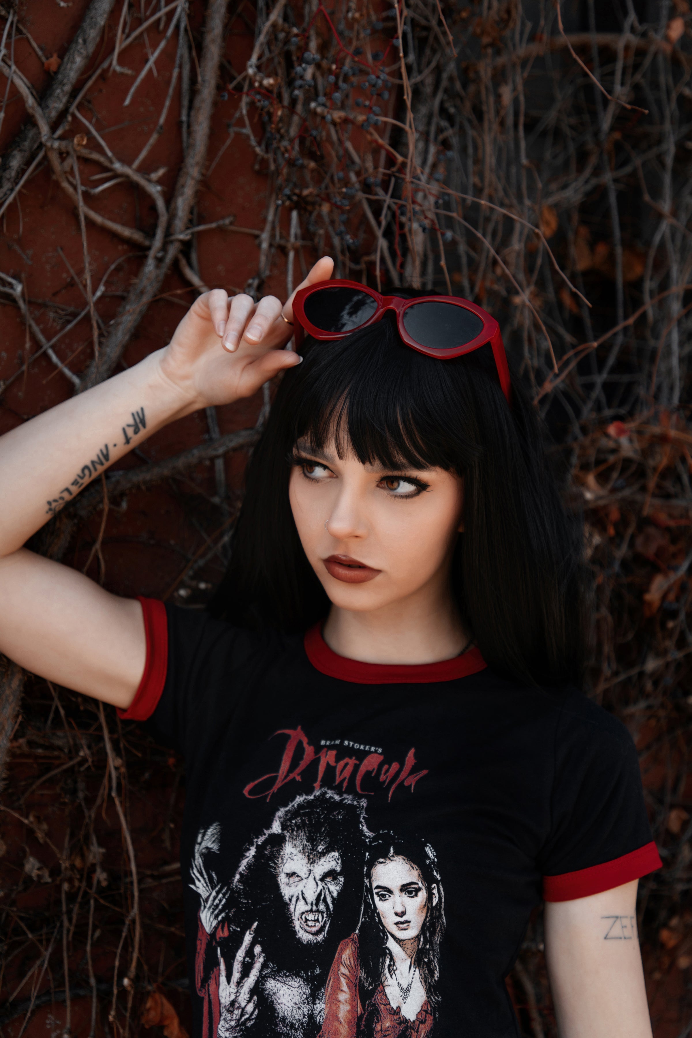 Vera's Eyecandy Bram Stoker's Dracula Ringer Tee