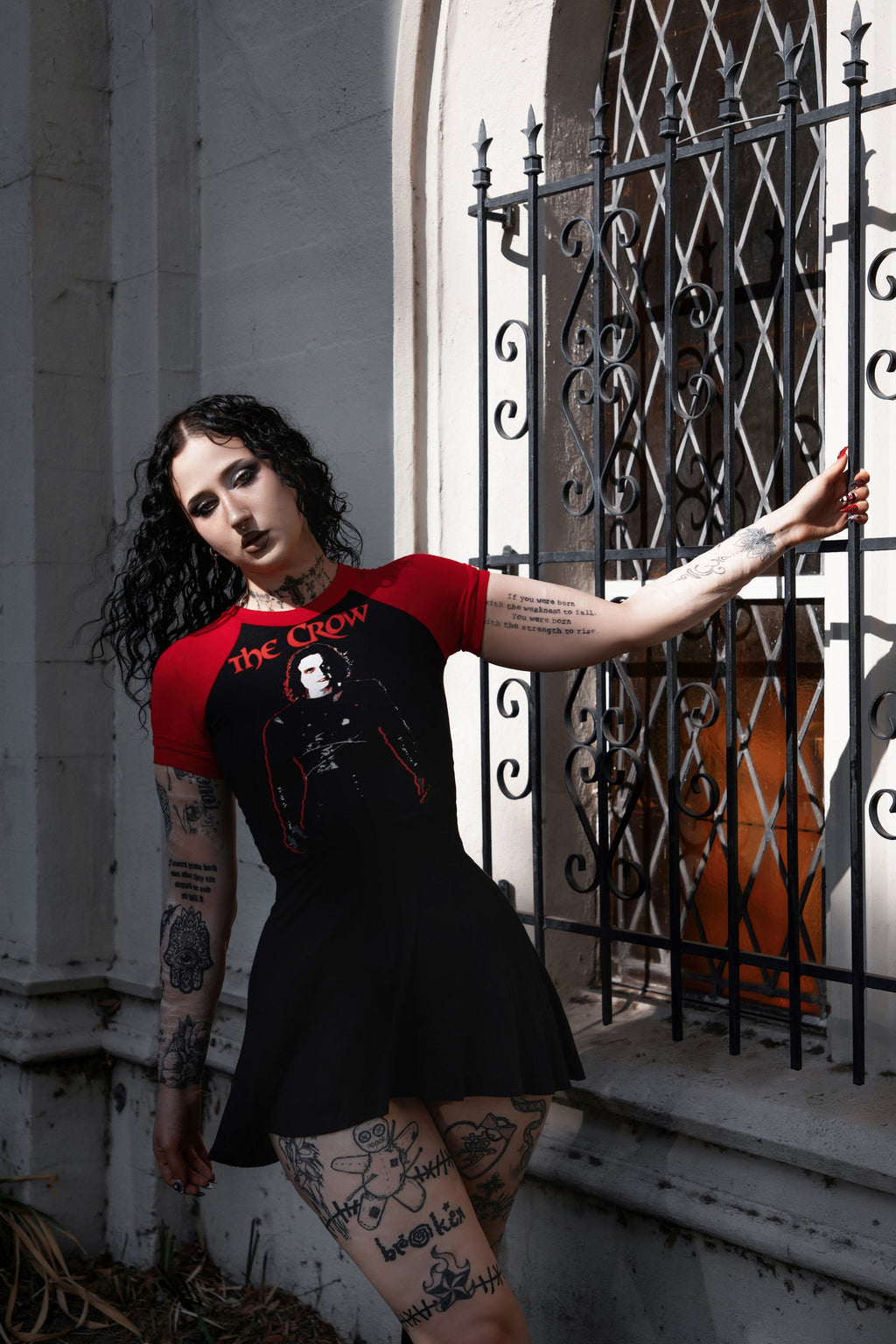 Vera's Eyecandy The Crow Movie Baby Doll Dress