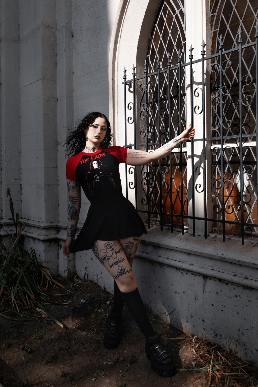 Vera's Eyecandy The Crow Movie Baby Doll Dress