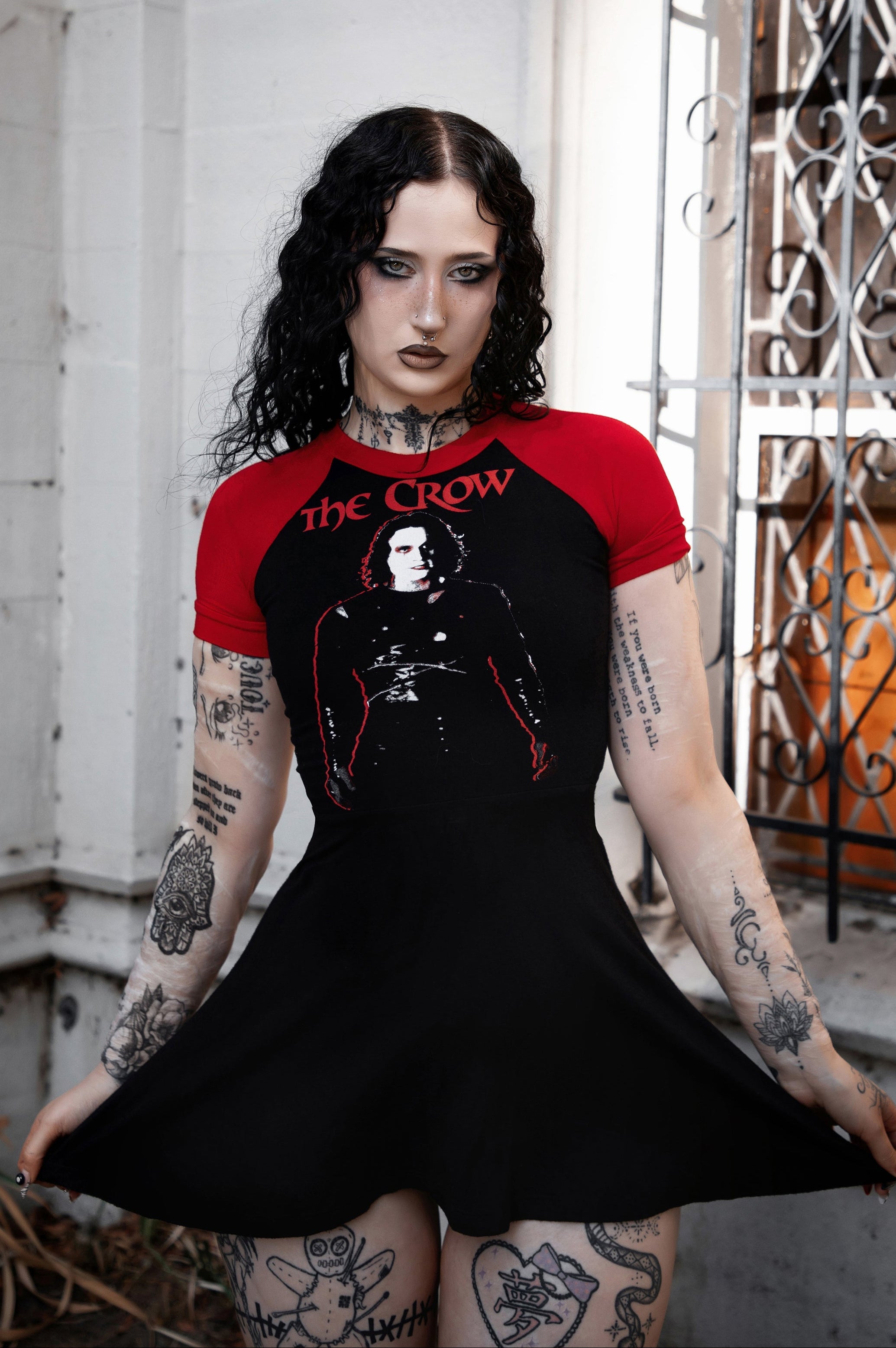 Vera's Eyecandy The Crow Movie Baby Doll Dress