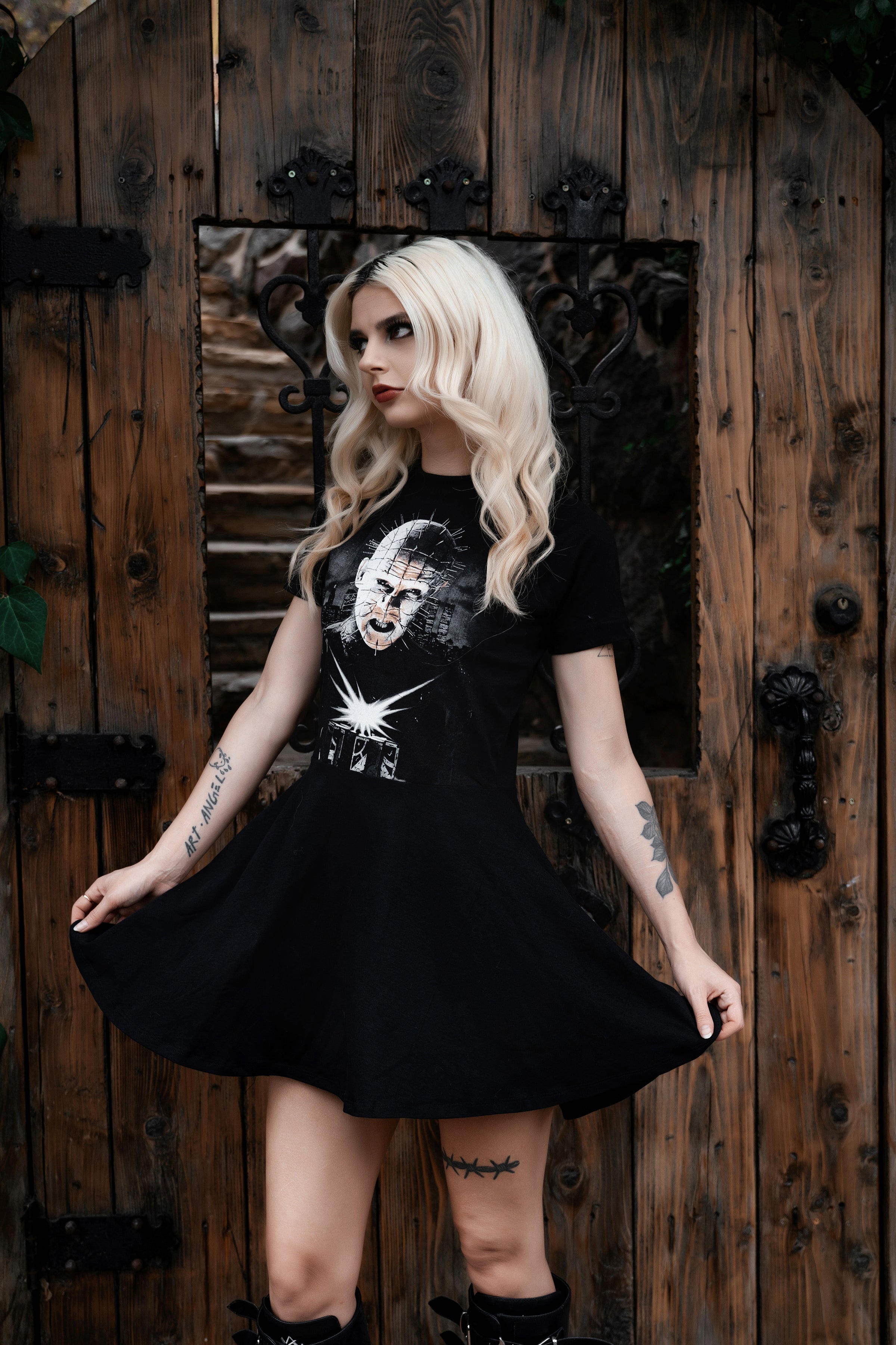 Vera's Eyecandy Hellraiser Baby Doll Dress