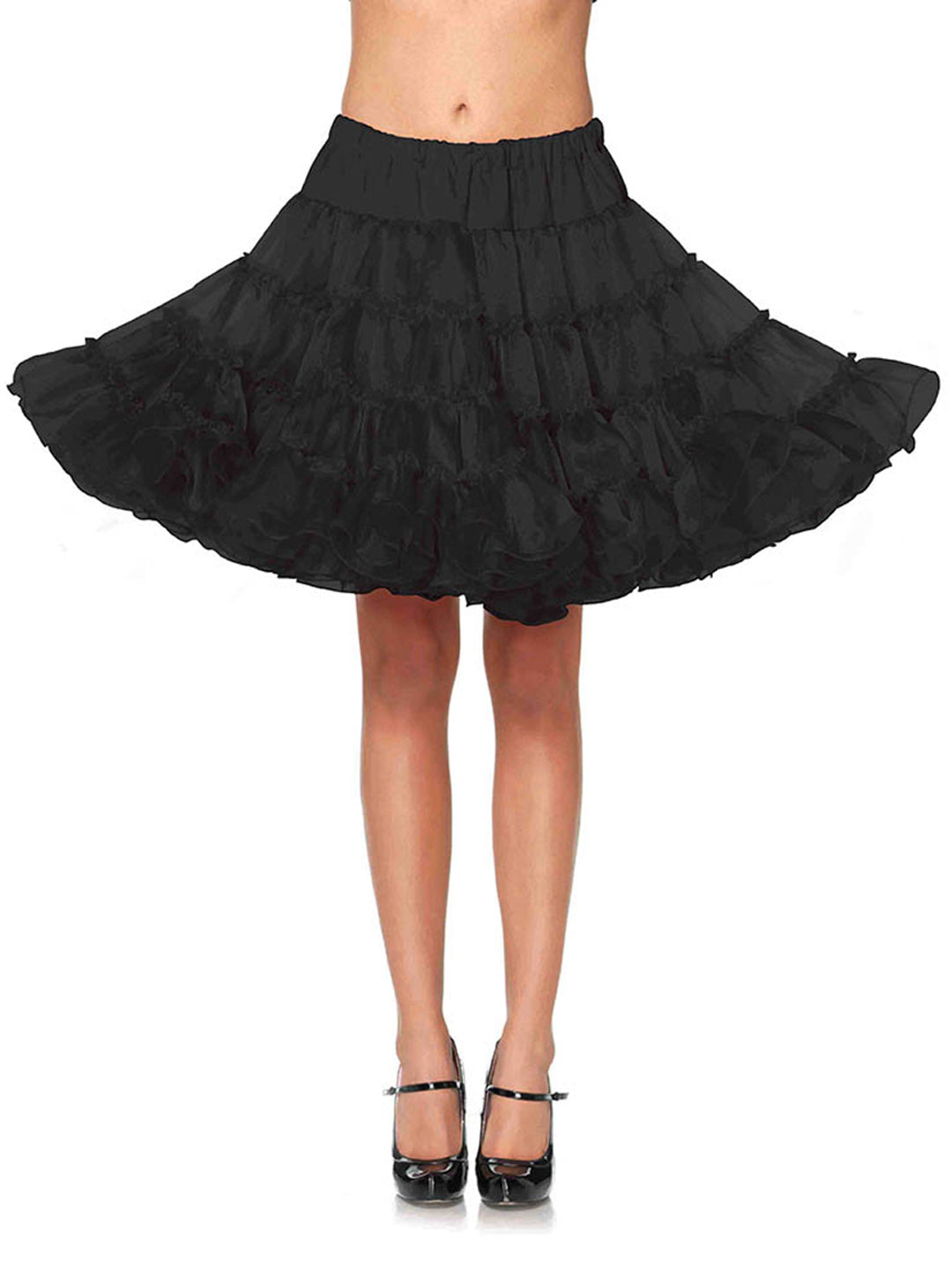 Leg Avenue Knee Length Deluxe Crinoline Petticoat Costume Skirt