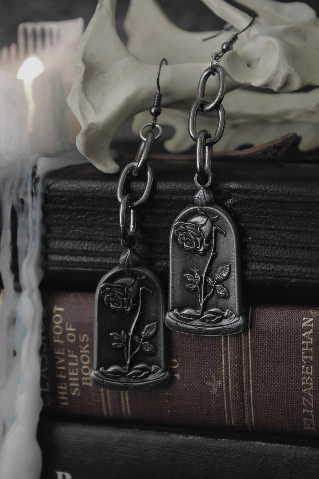 The Pretty Cult Dusted Rose Earrings