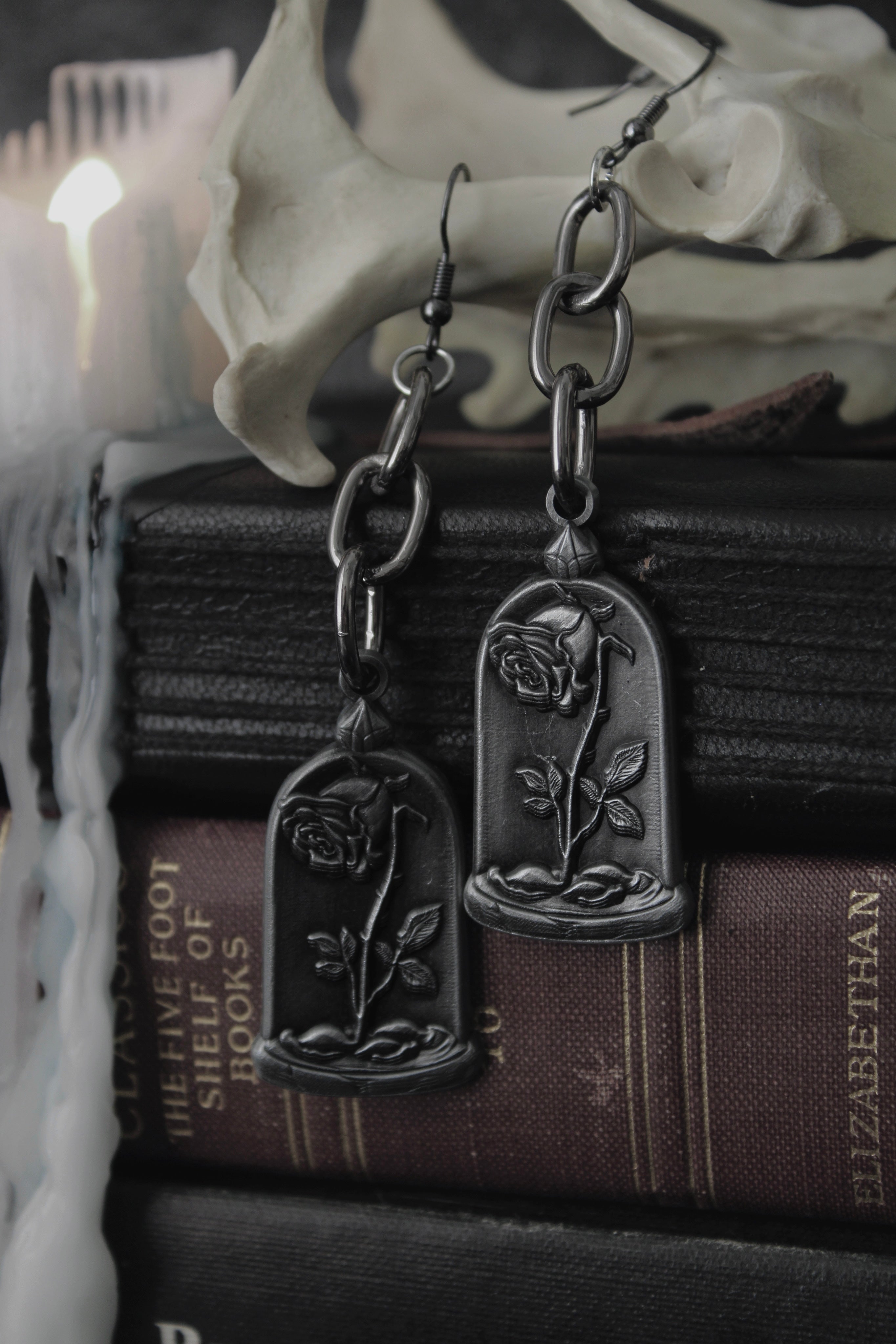 The Pretty Cult Dusted Rose Earrings
